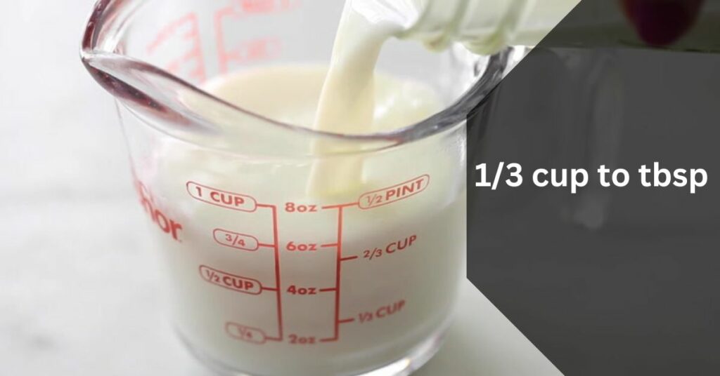 13 cup to tbsp