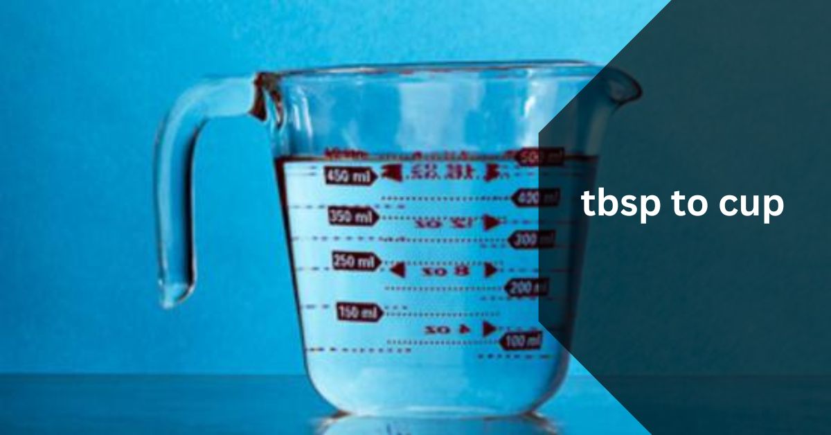 tbsp to cup