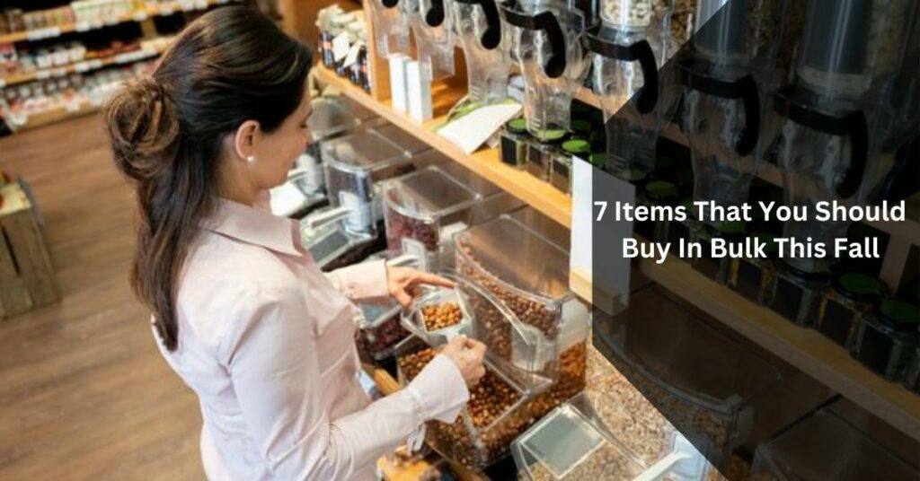 7 Items That You Should Buy In Bulk This Fall